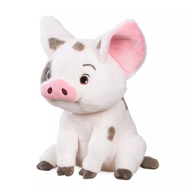 Disney Pua Moana Medium Soft Toy Cuddly Pink Pig Fluffy Plush Character 30cm/12"