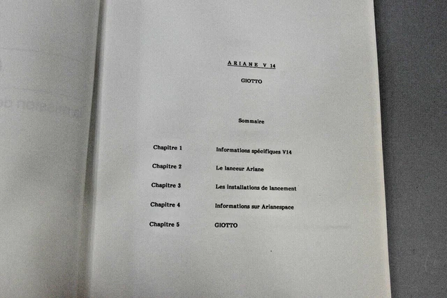 DOSSIER DE PRESSE - Mission Giotto Arianespace Esa Comete Halley ...