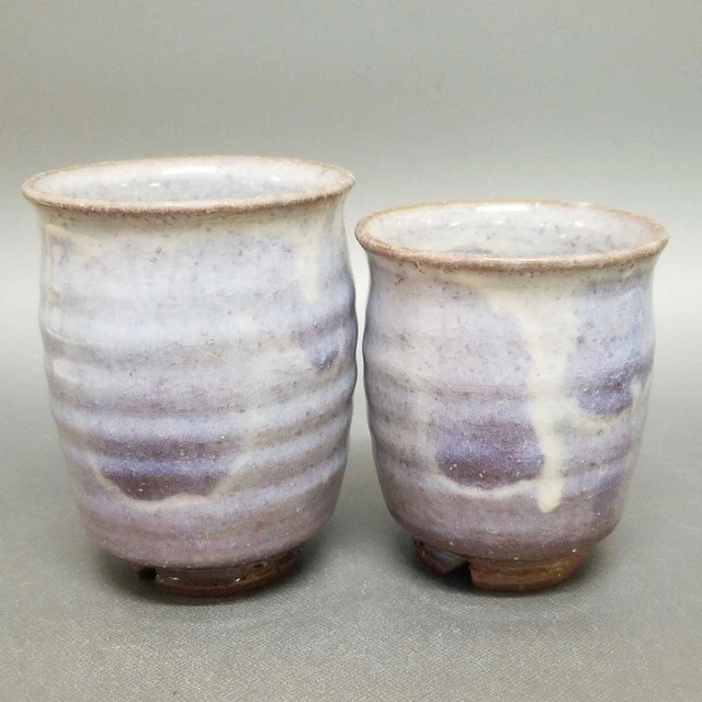 AK34)Japanese Pottery Hagi ware Yunomi/Tea Cup  by Yuuka Matsuo