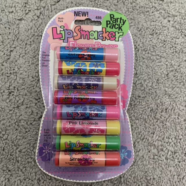 Bonne Bell Lip Smacker Flower Power Party Limited Edition Sealed Old Stock