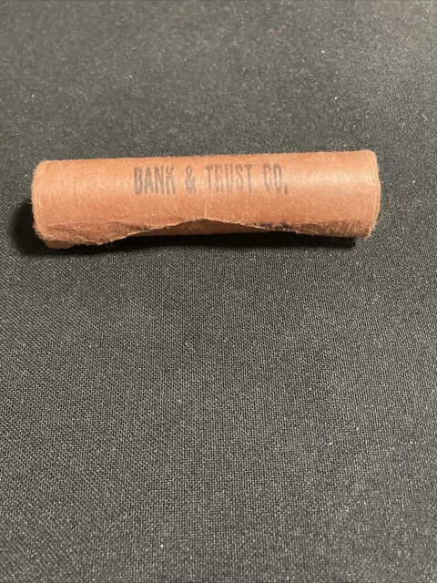 1957-P Obw Lincoln Wheat 50 Cents Penny Roll Bu Uncirculated Read Desc #C2855 8