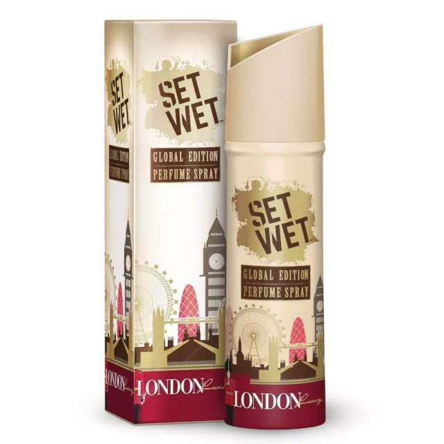 Set Wet Global Edition London Luxury Inspiré par des parfums fins 120ml...