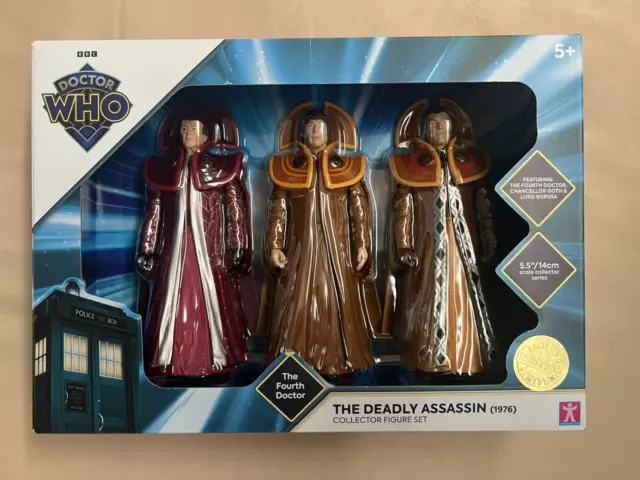 Doctor Who - The Deadly Assassin (1976) Collector Figure Set - Brand New In Box