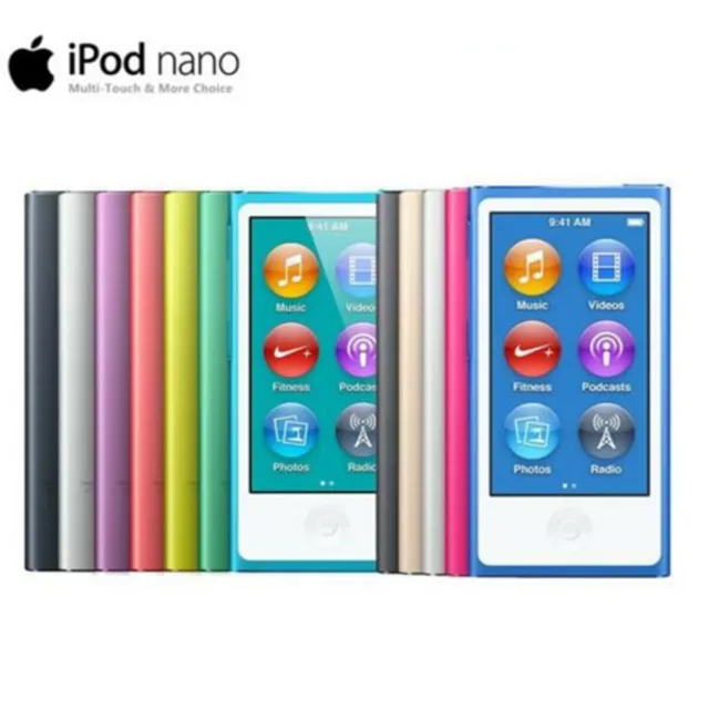 New Apple iPod Nano 7th and 8th generation 16GB - Latest models - All colors