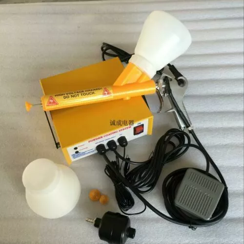 Portable Powder electrostatic spraying Coating Machine paint Gun coat CE Certify