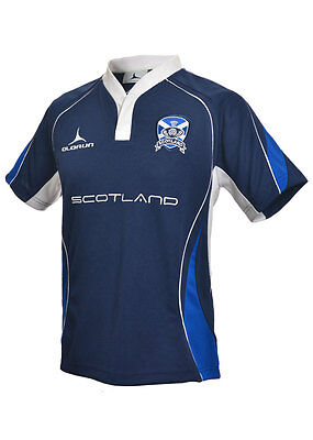 Olorun Ecosse Rugby Supporteur Chemise (S-XXXXL) Coupe & Coudre
