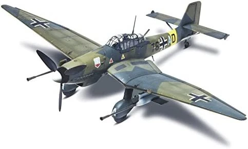 US Level 1/48 Luftwaffe Ju87G-1 Stuka Plastic model 5270