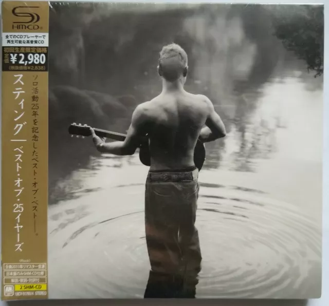 Sting ( The Police ) - Best of 25 Years Japan 2 SHM CD UICY-91793  NEU OVP