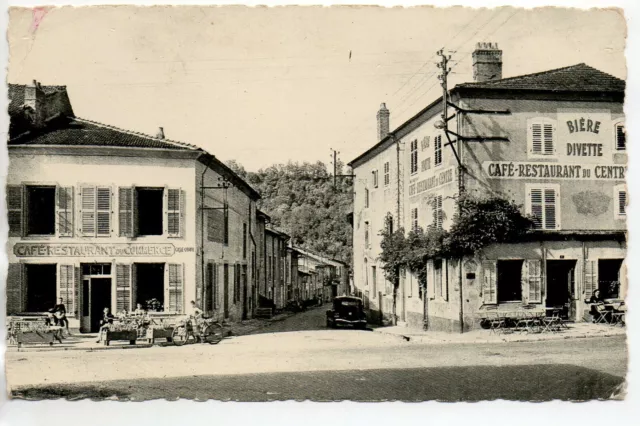 MARON - Meurthe et Moselle - CPA 54 - Cafés restaurants - Centre & Commerce
