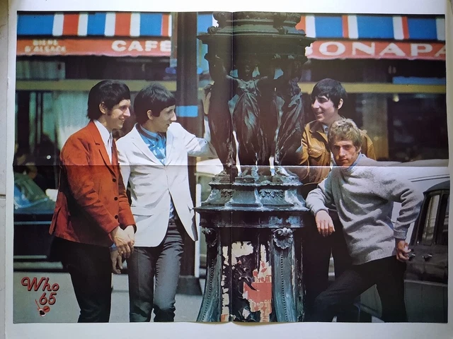 The Who Pete Townshend Keith Moon Roger Daltrey Little Bob Story Poster France