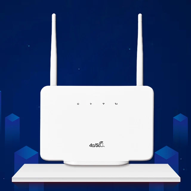 4G LTE CPE Router Modem with Sim Card Slot Wireless Hotspot for Home