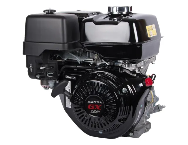 Véritable Honda 13 HP Simple Cylindre 4 Coup Air Refroidi Petrol Moteur (Noir)