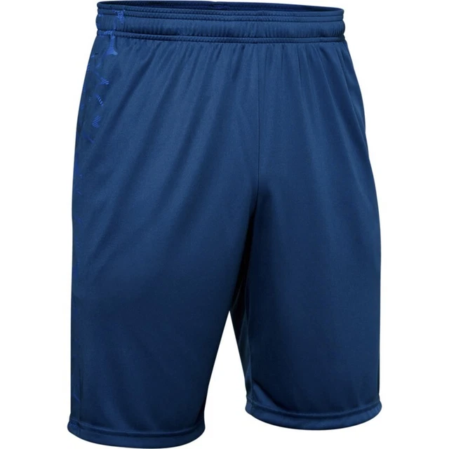 Under Armour 1351650 Men's Tech Bar Logo Workout Shorts, American Blue, 3X-Large