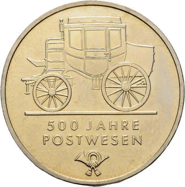 DDR Postwesen 5 Mark 1990 Münze 9,7 g Original #PRO37