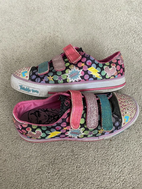 Girls skechers on sale size 2