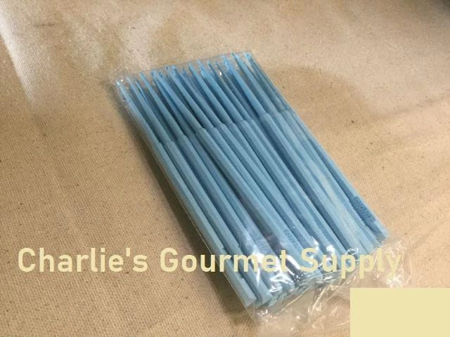 Caja de 50 curetas para oídos seguros Bionix 4888 Blue InfantScoops Nuevo