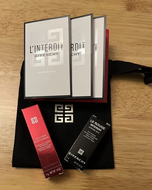 Borsa Givenchy con rossetto e mascara in miniatura