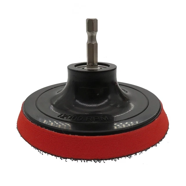 Plato de soporte giratorio con adaptador de broca M10 poliuretano 10,2 cm/100 mm hornear