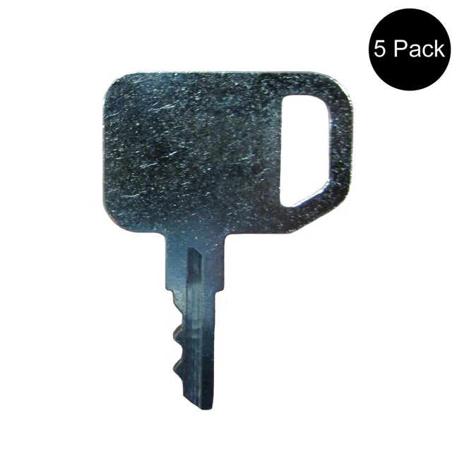5 Ignition Keys Fits John Deere Skid Steers Compact Track Loaders T209428 KV1342