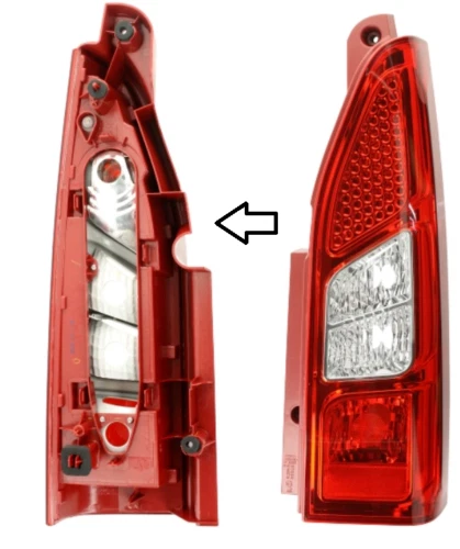 Feu Arrière Gauche TYC Pour Citroën Berlingo Peugeot Partner 1996-2008 - Référence 11-0476-01-2