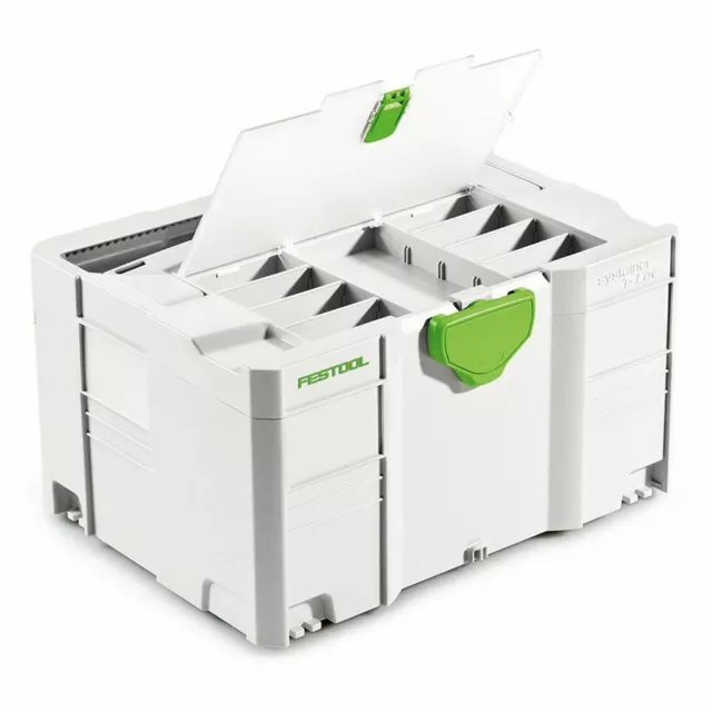 Festool Systainer T-Loc Df Sys 3 TL Df 498390 Avec Couvercle Compartiment