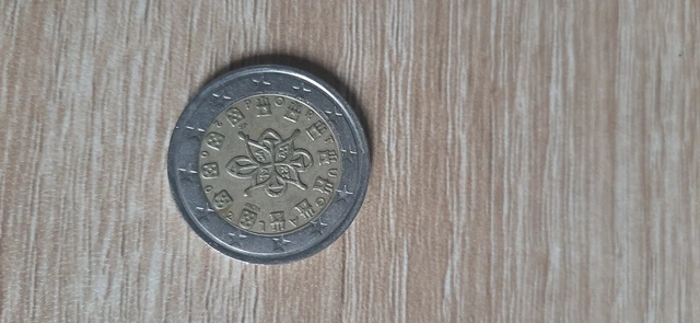 pièce de 2 euro Portugal 2002 Rare