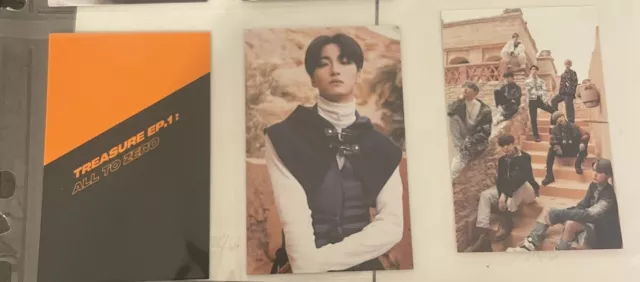 ateez treasure ep 1: all to Zero Album Komplett mit SEONGHWA pc 3