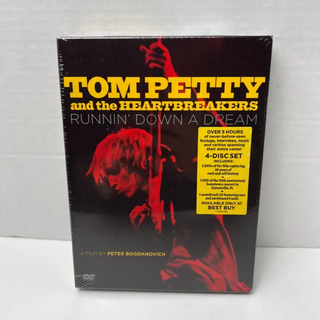 Tom Petty And The Heartbreakers Runnin' Down A Dream DVD 4-Disc New Sealed
