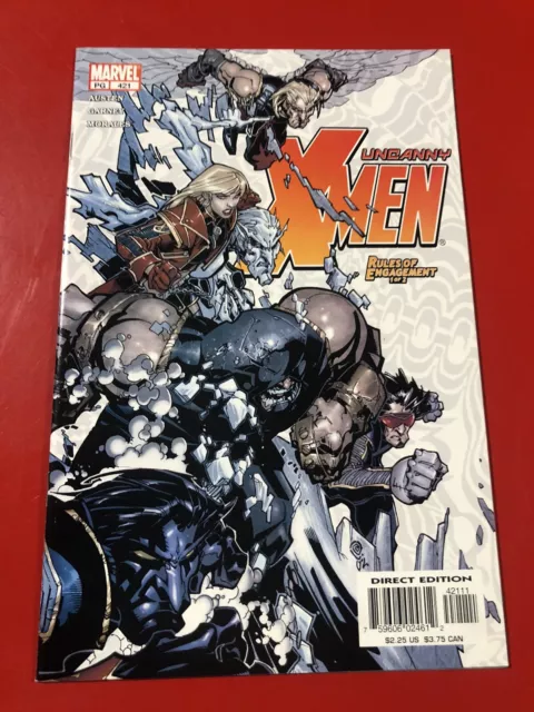 Uncanny X-Men v1 #421 Marvel 2003 Chris Bachalo cover! Alpha Flight Havok