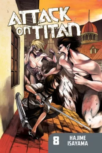 ATTACK ON TITAN 8 by Hajime Isayama (English) Paperback Book $25.69 -  PicClick AU