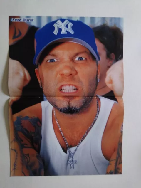 Fred Durst Limp Bizkit Anastacia Lyn Newkirk Poster Germany