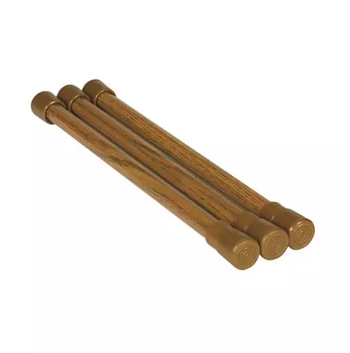 Set of 3 Camco Refrigerator / Cabinet Bars for RV / Trailer / Motorhome