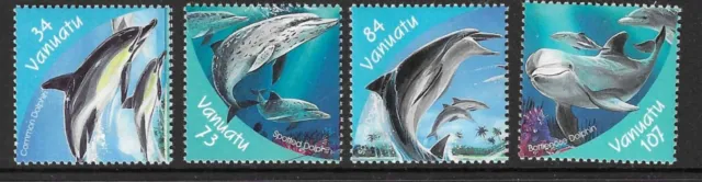 Vanuatu Sg843/6 2001 Dolphins  Mnh