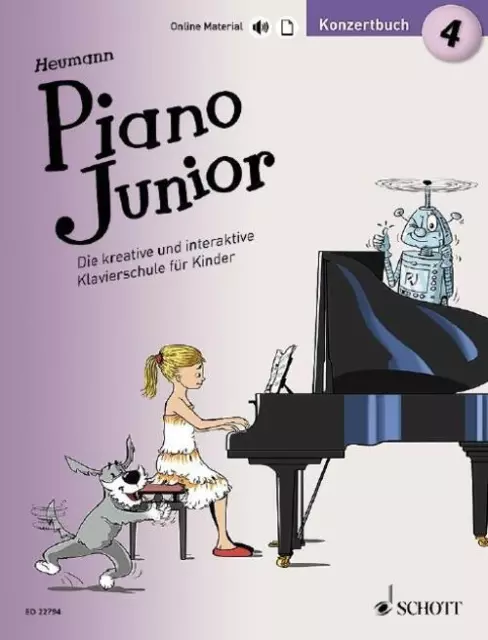 Piano Junior: Konzertbuch 4 | Hans-Günter Heumann | Taschenbuch | 40 S. | 2019