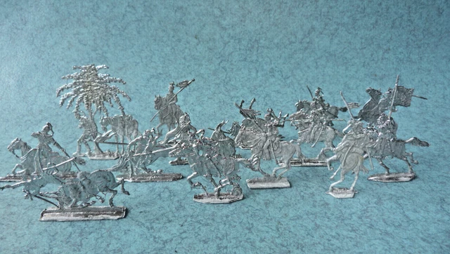 Figurines étain Zinnfiguren NS – Guerre 1870 – Soldats Prussiens Infanterie – 1:60