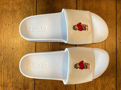 ralph lauren slides bear
