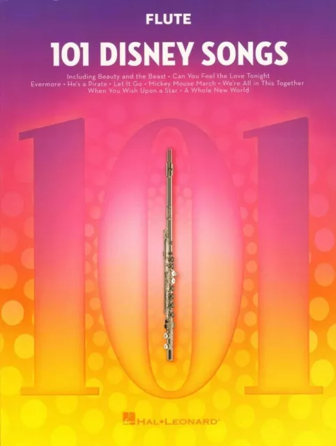 101 Disney Songs für Querflöte - PORTOFREI VOM MUSIKFACHHÄNDLER