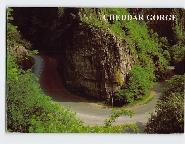 Postcard Horseshoe Bend, Cheddar Gorge, Cheddar, England