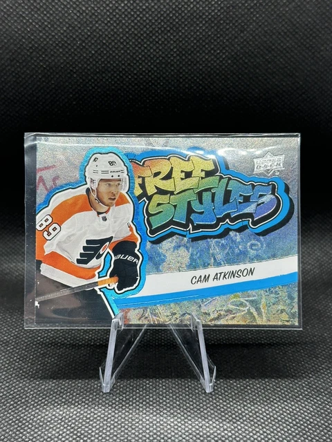Cam Atkinson 2022-23 Upper Deck Series 1 Hockey Free Styles #FS42