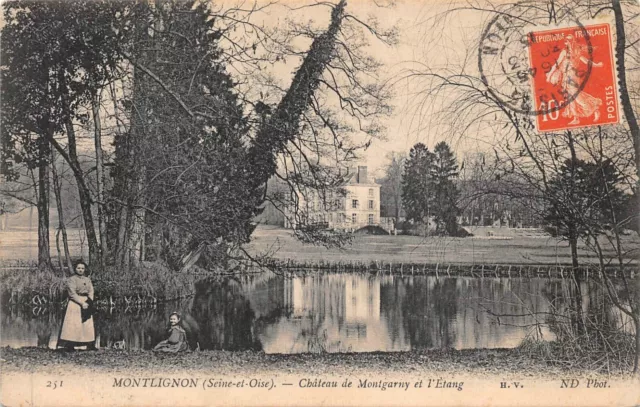 CPA-Montlignon château de Montgarny à l'étang (126522)