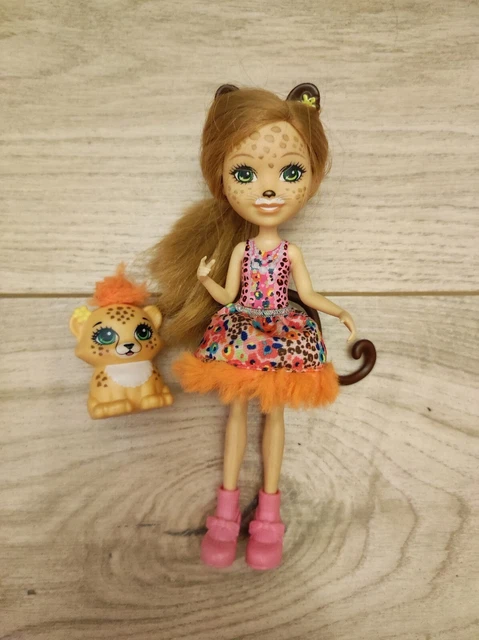 MATTEL ENCHANTIMALS CHERISH Cheetah Doll 6.00 PicClick UK