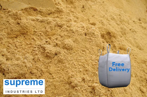 Building Sand Bulk Jumbo Bag - For general building! 825kg Min
