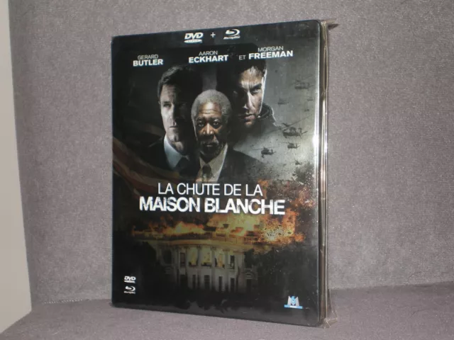 Blu-ray La Chute de la Maison Blanche EDITION STEELBOOK LIMITEE