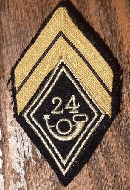 LOSANGE DE BRAS cadre 14° RPCS Parachutiste 1980s Mle 1945 tissu