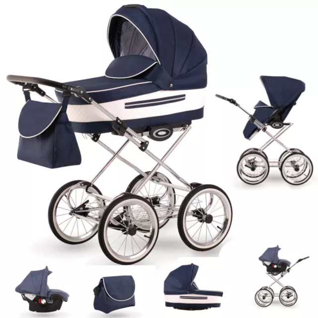 Lux4Kids Kinderwagen 3 in 1 Texos