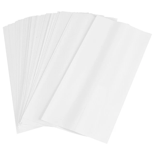 100 ud. Funda de película retráctil de sublimación 5X10 Blanca para 567G T1O1