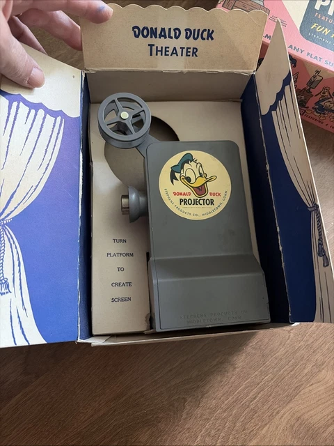 VINTAGE DISNEY PROJECTOR Donald Duck 1950s $60.00 - PicClick