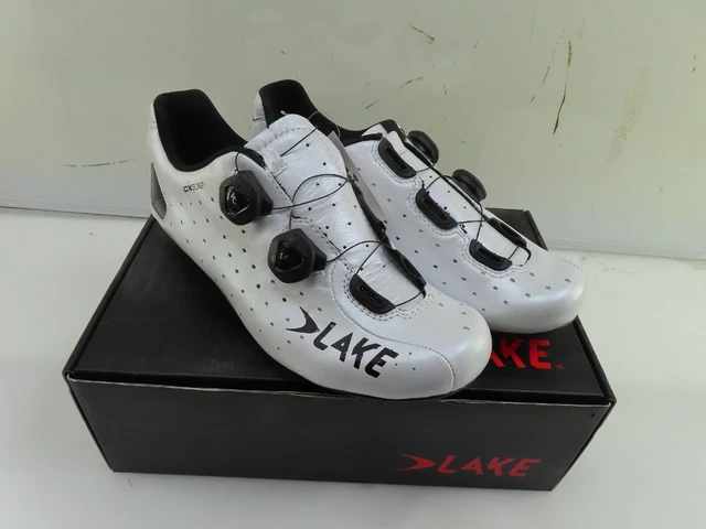 LAKE CX332 Herren Rennrad Radschuhe NEU weiss unbenutzt  Gr. 44,5