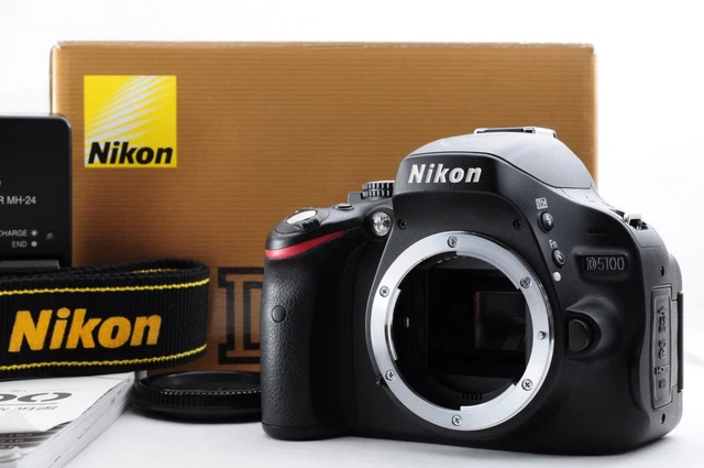 *Shutter Count 86*Nikon D5100 16.2MP CMOS Digital SLR Near Mint Camera Body Only