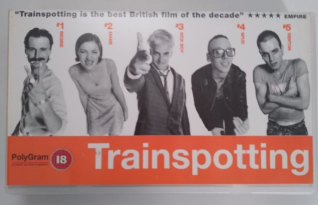 TRAINSPOTTING VHS CERT 18 Polygram 1996 £5.92 - PicClick UK